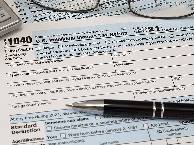 The Internal Revenue Service tax filing deadline in 2022 is scheduled for April 18. Here's what you need to know about filing your 2021 taxes.
Mandatory Credit:	Adobe Stock
