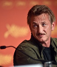 Sean Penn appeared on both Fox News and MSNBC Tuesday night to advocate in support of Ukraine.
Mandatory Credit:	Stephane Cardinale - Corbis/Corbis Entertainment/Corbis via Getty Images