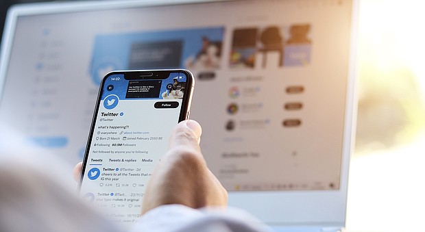 Twitter announced on April 5 that it will no longer amplify or recommend Russian government accounts on its platform.
Mandatory Credit:	Adobe Stock