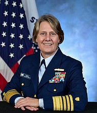 President Joe Biden has nominated Adm. Linda Fagan to serve as the next commandant of the US Coast Guard.
Mandatory Credit:	US Coast Guard