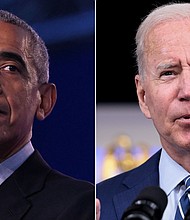 When former President Barack Obama walks into the White House on Tuesday, it will be his first time in the building since he welcomed then-President-elect Donald Trump for coffee on the morning of Trump's inauguration.
Mandatory Credit:	Getty