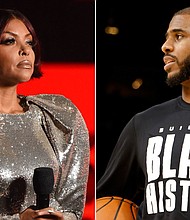 Actress Taraji P. Henson, left, and NBA star Chris Paul, right, are set to be appointed by President Joe Biden to his board of advisers on historically Black colleges and universities.
Mandatory Credit:	Getty Images