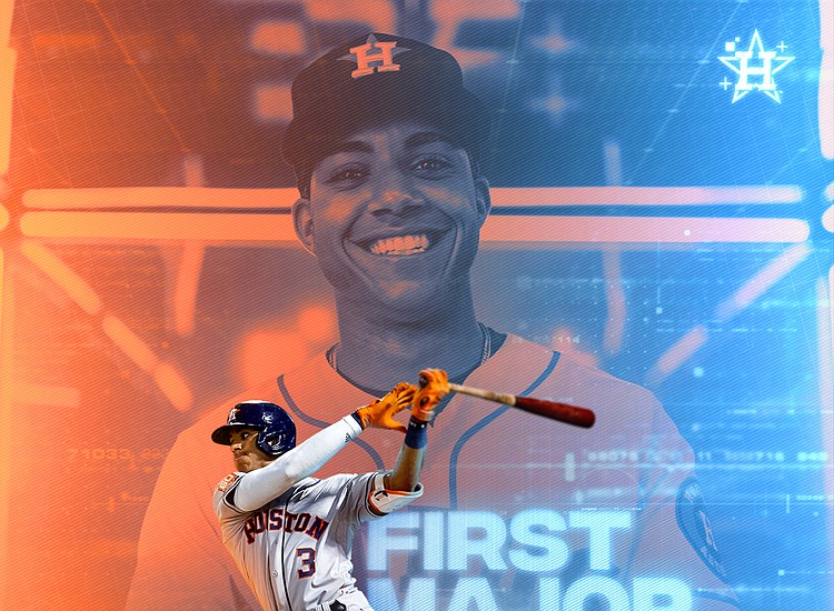 Hard-working rookie Peña, ex-Black Bear, shines for Astros