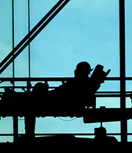 Hospital patients are seen being moved between wings at a New York hospital in February, in New York. The White House is seeking to help lessen Americans' medical debt burden, Vice President Kamala Harris is set to announce on April 11.
Mandatory Credit:	Luiz C. Ribeiro/New York Daily News/Tribune News Service/Getty Images