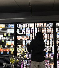 Groceries have gotten more expensive over the past year.
Mandatory Credit:	Anna Moneymaker/Getty Images