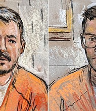 The FBI alleges that the two men duped a number of Secret Service agents, including one assigned to the first lady's detail, as part of a long-running scheme.
Mandatory Credit:	Bill Hennessy