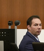 The Jury is deadlocked in the murder trial of William Husel, the Ohio doctor accused of overprescribing fentanyl to the dying.
Mandatory Credit:	Barbara J. Perenic/Columbus Dispatch/Pool/AP