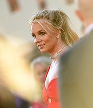 Britney Spears says she's stepping away from social media "for a little while."
Mandatory Credit:	VALERIE MACON/AFP/Getty Images