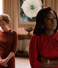Viola Davis as Michelle Obama in "The First Lady."
Mandatory Credit:	Jackson Lee Davis/Showtime