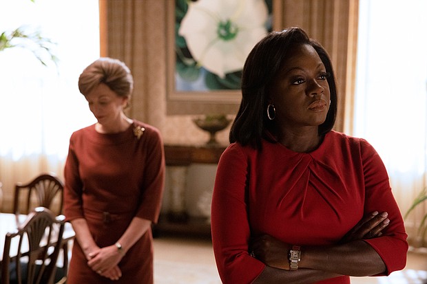 Viola Davis as Michelle Obama in "The First Lady."
Mandatory Credit:	Jackson Lee Davis/Showtime