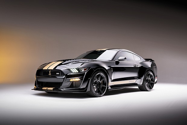 Only 25 of these Mustang Shelby GT500-H will be available, most in black.
Mandatory Credit:	Shelby American