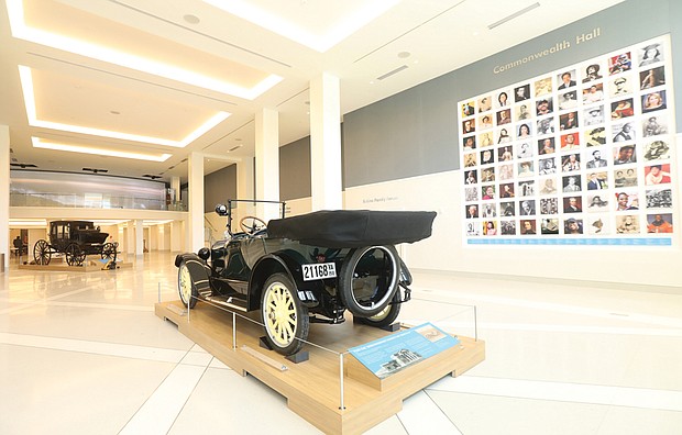 This 1918, seven-passenger touring car produced by Kline Motor Car Company was part of the fleet owned by A.D. Price, a prosperous Black businessman and Richmond funeral home director. The car is one of two known to still exist of about 6,000 made. It is on display in the museum’s Great Hall.