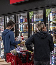 The Consumer Price Index was up 8.3% in the 12 months ending in April, the Bureau of Labor Statistics reported May 11, slightly higher than economists had predicted.
Mandatory Credit:	David Paul Morris/Bloomberg/Getty Images