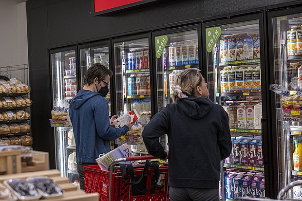 The Consumer Price Index was up 8.3% in the 12 months ending in April, the Bureau of Labor Statistics reported May 11, slightly higher than economists had predicted.
Mandatory Credit: David Paul Morris/Bloomberg/Getty Images