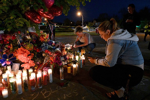 More than three years after announcing he was motivated to run for office to redeem "the soul of the nation" from a surge of White nationalism, President Joe Biden is set to visit another American city marred by an act of violent racism.
Mandatory Credit:	Usman Khan/AFP/Getty Images