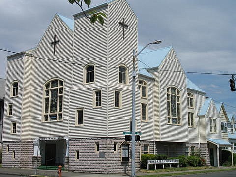 First A.M.E Zion Church, now located at 4304 N. Vancouver Ave., was first established in Portland in 1862, the oldest African American church in the Pacific Northwest.
