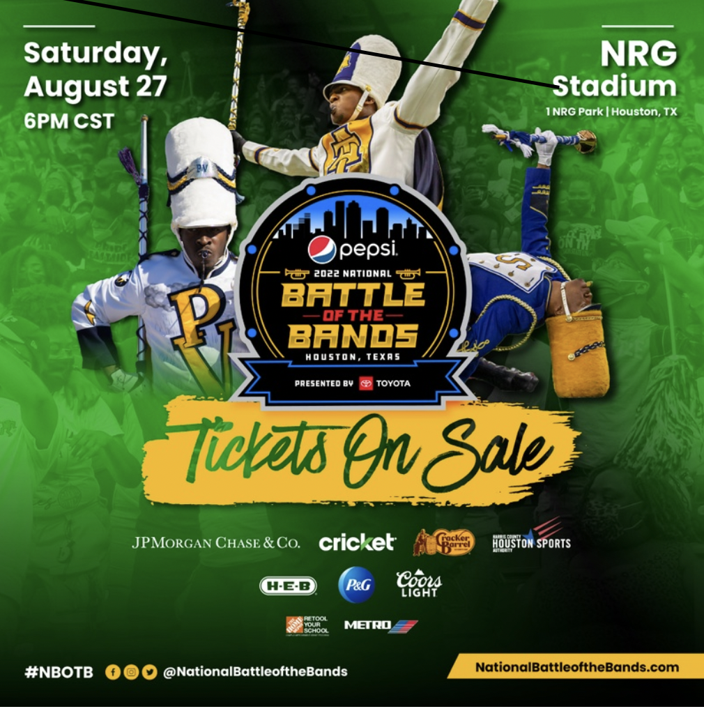 2022 Pepsi National Battle Of The Bands Presented By Toyota Announces