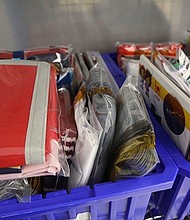 Flags from select historically black colleges and universities, and a few additional universities, are part of the cargo for Boeing Starliner’s second Orbital Flight Test.
Credit: John Proferes