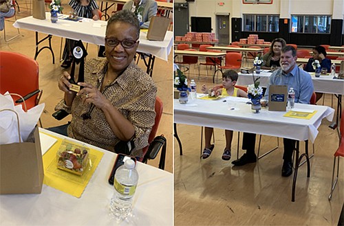 Pictured above: On May 14, 2022, ParkHouston held an appreciation event to recognize the volunteers who help fight abuse of parking spaces for the disabled. The celebration was held at the Metropolitan Multi-Service Center and featured a presentation by Gabe Cazares, the Director for the Mayor’s Office for People with Disabilities.