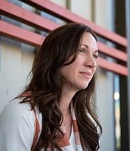 Jennifer Strahan is challenging Rep. Marjorie Taylor Greene for the GOP nomination in Georgia's 14th Congressional District.
Mandatory Credit: Austin Steele/CNN