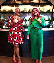CEO and founder of SpoiledLatina, Yvonne Guidry celebrates Latina empowerment at the Buchanan’s 200% Futuro Dinner in Houston
Photo Credit: David Camarena