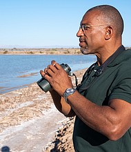 Christian Cooper, the Black birdwatcher who recorded a viral clash with a White woman in New York's Central Park, will host his own National Geographic show.
Mandatory Credit:	Jon Kroll/National Geographic