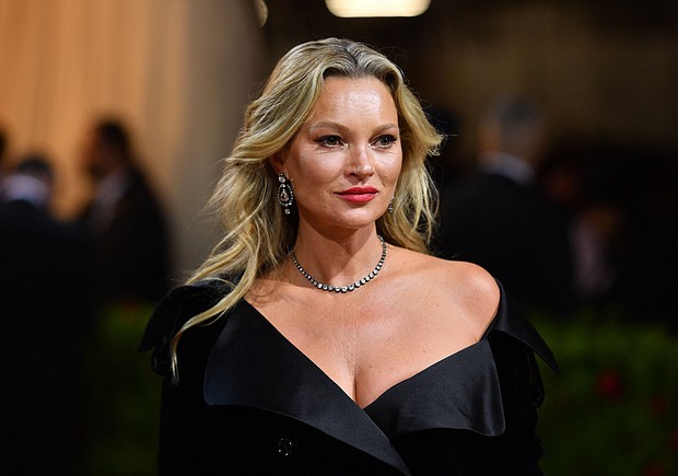 Model Kate Moss arrives for the 2022 Met Gala at the Metropolitan Museum of Art on May 2, in New York. Moss is expected to be called as a witness by Depp's legal team as a rebuttal witness in the ongoing trial between Depp and his ex-wife Amber Heard.
Mandatory Credit:	Angela Weiss/AFP/Getty Images