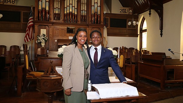 Zenae Campbell and Robert Ellis