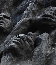 A replica of Hong Kong's 'Pillar of Shame' is unveiled in Norway.
Mandatory Credit:	Leanna Lunde