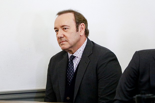 US actor Kevin Spacey was charged on May 26 with four counts of sexual assault against three men by Britain's Crown Prosecution Service.
Mandatory Credit:	Nicole Harnishfeger/Pool/Getty Images