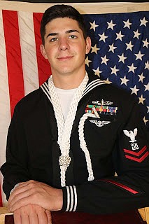 A son of Galveston, Texas, resident serves the U.S. Navy aboard USS Forrest Sherman.