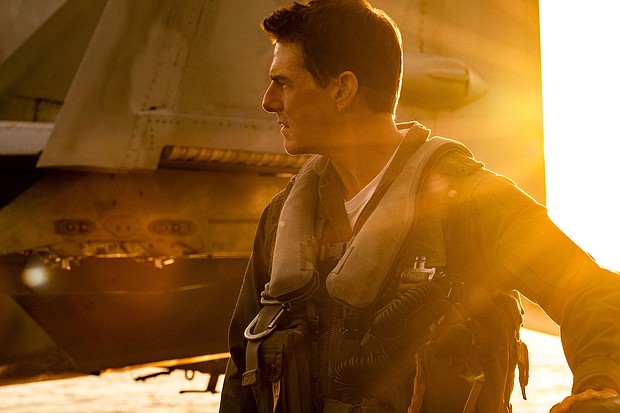 Tom Cruise plays Capt. Pete "Maverick" Mitchell in Top Gun: Maverick from Paramount Pictures, Skydance and Jerry Bruckheimer Films.
Mandatory Credit: Scott Garfield/Paramount Pictures Corp