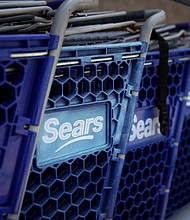 Roughly 100 Sears Hometown locations, pictured here,  on May 31, 2018 in Richmond, California are permanently closing in the coming weeks, representing roughly half of its remaining retail footprint.
Mandatory Credit:	Justin Sullivan/Getty Images