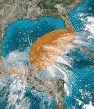 Hurricane Agatha rapidly weakened and is now just a remnant low-pressure system.
Mandatory Credit:	CNN Weather