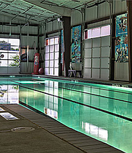 The Gigglin’Marlin heated indoor lesson pool  

Photo: The Gigglin’ Marlin Swim & Dive School