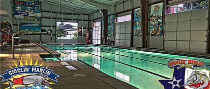 The Gigglin’Marlin heated indoor lesson pool  

Photo: The Gigglin’ Marlin Swim & Dive School