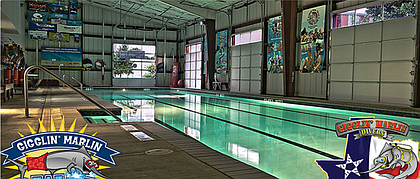 The Gigglin’Marlin heated indoor lesson pool  

Photo: The Gigglin’ Marlin Swim & Dive School