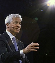 Jamie Dimon is no meteorologist, but the JPMorgan Chase CEO is predicting an economic "hurricane" caused by the war in Ukraine, rising inflation pressures and interest rate hikes from the Federal Reserve.
Mandatory Credit:	Kena Betancur/AFP/Getty Images