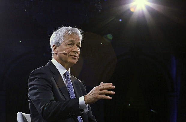 Jamie Dimon is no meteorologist, but the JPMorgan Chase CEO is predicting an economic "hurricane" caused by the war in Ukraine, rising inflation pressures and interest rate hikes from the Federal Reserve.
Mandatory Credit:	Kena Betancur/AFP/Getty Images