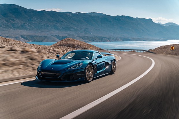 Rimac Group, the Croatian maker of exotic electric supercars that now controls Bugatti, announced that it received €500 million, or about $536 million in new investment.
Mandatory Credit:	Rimac