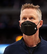 Steve Kerr has led the Golden State Warriors back to the playoffs after a two-year absence.
Mandatory Credit:	Tom Pennington/Getty Images North America/Getty Images