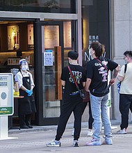 Starbucks is reopening in Shanghai as restrictions lift.
Mandatory Credit:	VCG/Visual China Group/Getty Images