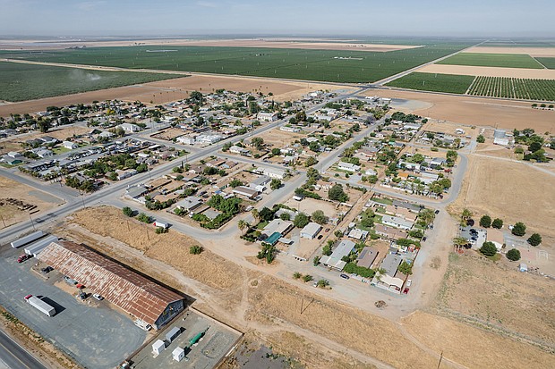 The small, unincorporated town of Ducor is home to around 600 people. During the summers and long seasons of drought the town struggles with increasing water scarcity.
Mandatory Credit:	Ryan Christopher Jones for CNN