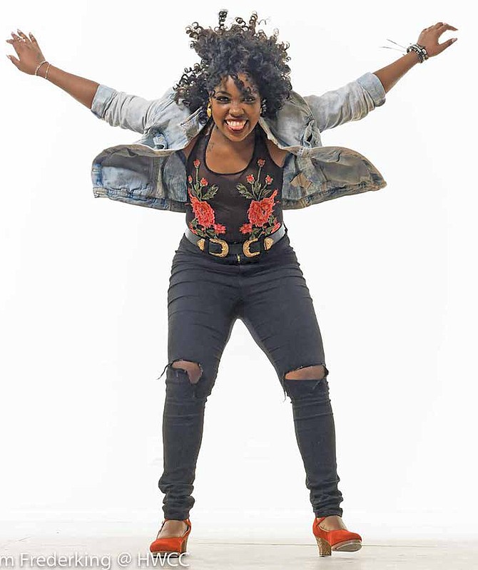 Starinah Dixon, assistant director, choreographer and principal dancer of
M.A.D.D. Rhythms, has been named the 2022 Chicago Dancemaker in Residence at Rebuild Foundation. PHOTO PROVIDED BY RISE STRATEGY GROUP.