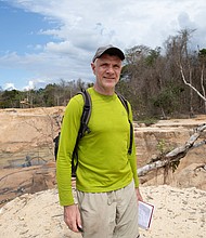 Phillips visiting a mine in Roraima State, Brazil, on November 14, 2019. A veteran British journalist and a Brazilian indigenous affairs expert are missing in Brazil's remote Javari Valley, in the far western part of Amazonas state.
Mandatory Credit:	Joao Laet/AFP/Getty Images