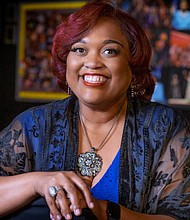 Roshunda Jones-Koumba, a drama teacher at G. W. Carver Magnet High School in Houston, appears in an undated photo. Jones-Koumba will receive the 2022 Excellence in Theatre Education Award. (Rick Armstrong/Tony Awards via AP) (ASSOCIATED PRESS)