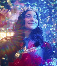 Iman Vellani stars in the Disney+ series 'Ms. Marvel.'
Mandatory Credit:	Disney Plus