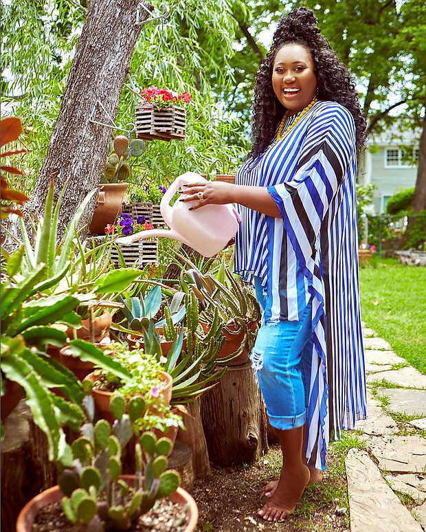 Bree Iman Clarke, Founder of The Plant Project Houston 
Photos: Angelica Marie Photography