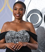 Jennifer Hudson pictured here in New York City on June 12, joined the elite EGOT club meaning she is an artist who has won an Emmy, Grammy, Oscar and a Tony Award in their career.
Mandatory Credit:	Anthony Behar/Sipa USA/Reuters