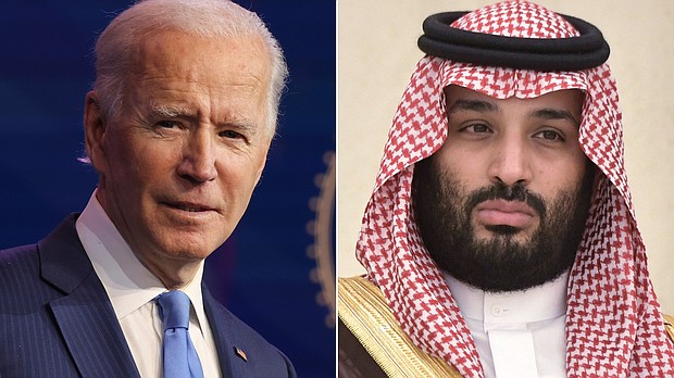 President Joe Biden will visit Saudi Arabia next month, the White House announced on June 14, a foreign policy trade-off that completes the reversal of his campaign pledge to make the kingdom a "pariah."
Mandatory Credit:	Getty